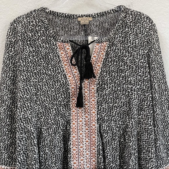 Anthropologie Riada Knit Tunic Top Sz Medium - Picture 4 of 7